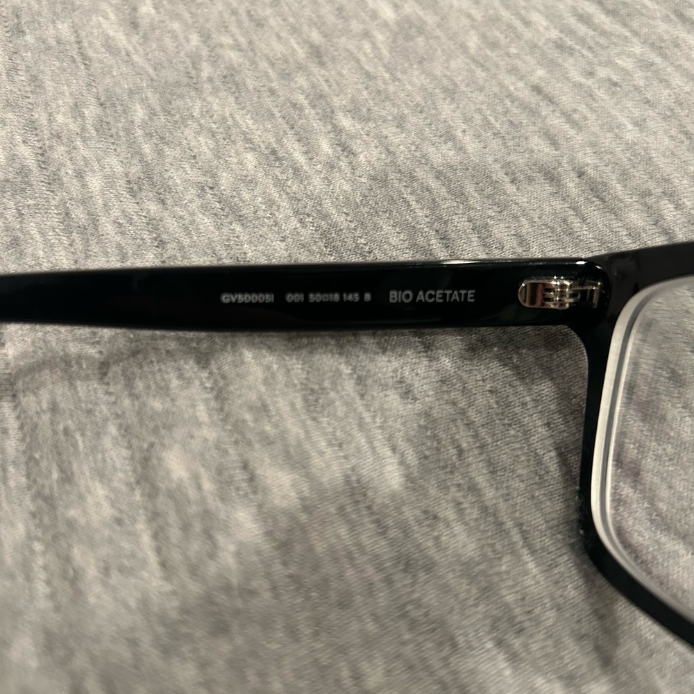 Givenchy Black Square Frames With Case And Cloth.… - image 6